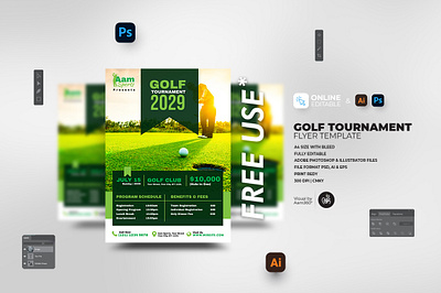 Golf Tournament Flyer aam aam360 aam3sixty branding country club brochure country club flyer country club poster design flyer template free flyer golf charity event golf club flyers golf flyer golf tournament flyer sports flyer