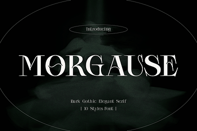 Morgause - Gothic Elegant Vintage Serif | Free Font branding design elegant font free font freebie gothic font graphic design halloween illustration logo serif spooky typeface typography