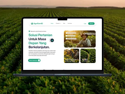 AgroFarmID - Agriculture agriculture app agriculture ui agriculture website farm farm management farmer farming farming modern figma ui uiux user interface