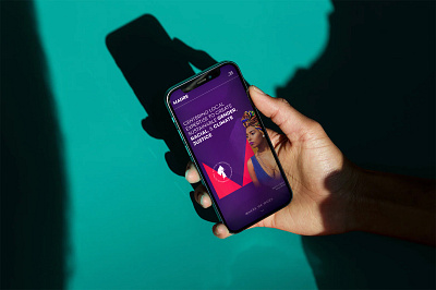 MADRE Mobile Mockup colorful feminist website gender equality mobile mockup mobile ui mobile ux mockup nonprofit nonprofit brand nonprofit branding nonprofit mobile nonprofit website purple social impact vibrant womens rights