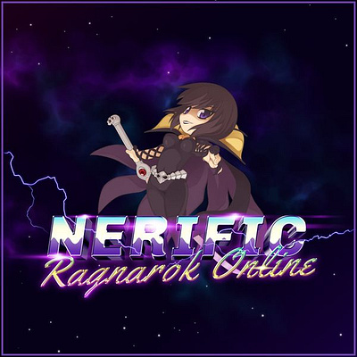 Nerific Ragnarok Online Facebook DP branding design graphic design logo