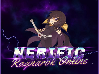 Nerific Ragnarok Online Facebook DP branding design graphic design logo