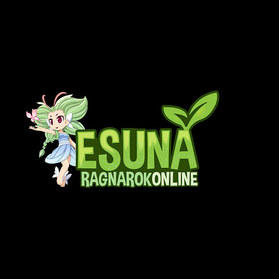 Logo for Esuna Ragnarok Online branding graphic design logo