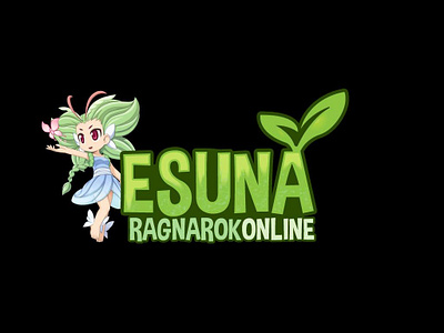 Logo for Esuna Ragnarok Online branding graphic design logo