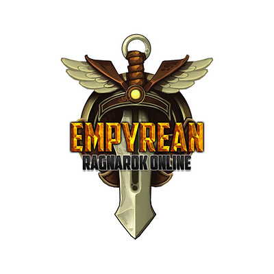 Logo for Empyrean Ragnarok Online branding graphic design logo