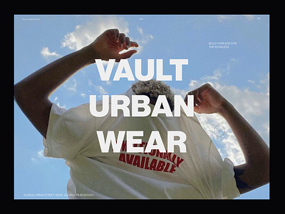 Vault Urban Wear clothes digitaldesign editorial fashion fashionstore homepage magazine modern posterdesign retail urban urbanwear wcommerce webdesign website