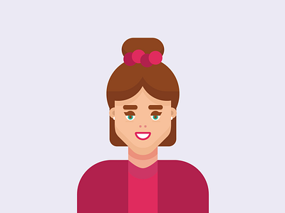 Bold & Bright: My Flat Design Avatar 2d avatar cartoon cartoon character character character design design digital drawing flat flat design flat illustration graphic design illustration illustration art illustrator modern profile simple vector