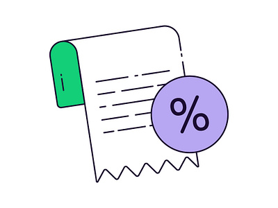 Discount-Bill flat icon Download Free From Rabbector.com accounting application bill cost discount finance flat icon offer payment percent rebate receipt sale savings shopping transaction voucher web