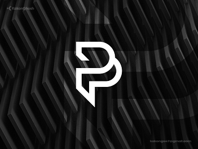 P Letter Modern Logomark blockchain brand design brand identity branding crypto design logo minimal modern logo p p icon p logo p mark tech