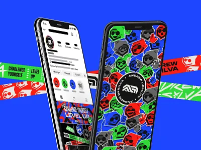 Andrew Desilva - Content Creator Branding avatar badge branding character expression fitness gaming graphic design illustration logo mascot rgb social media sports sticker tech vector