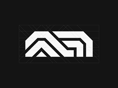 Andrew Desilva - Content Creator Branding angular fitness gaming geometric graphic design icon lines logo monogram parallel retro sharp sports tech vector