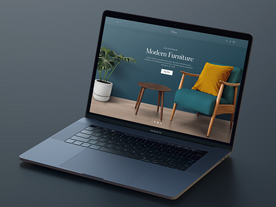 Furniture E-commerce UI UX Web Design design ecommerce ecommerce website furniture furniture website landing page modern furniture shop ui design uiux web design website