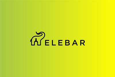 Bar Logo bar logo branding club logo design ele logo elephant bar logo elephant logo graphic design logo logo and branding logodesign logomaker logos modernlogo