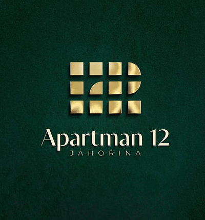 Apartman 12 Logo Design design logo