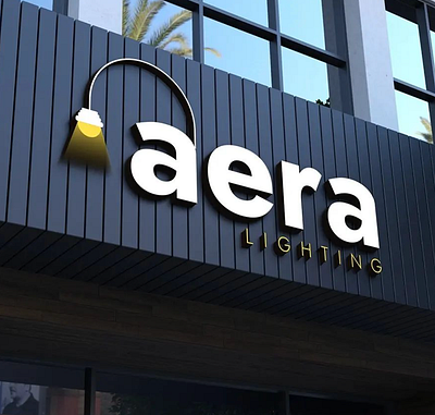 Aera Lighting Logo Sarajevo branding design logo