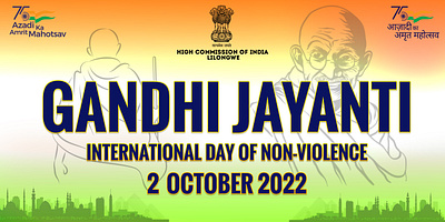 Gandhi Day Celebrations 2022 banner design branding design gandhi graphic design india vector