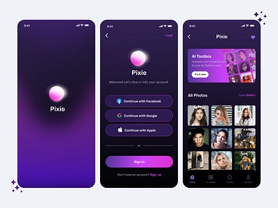 AI Pixie App aiassistant aicompanion aicompanionapp aidesign aienhanced aiforproductivity aihelpers aiinnovation aipowered aiux artificialintelligence experience figma ifeatures mobile mobile app nextgenai smartapp smarttechnology web app