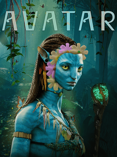 Avatar: The Lost Island graphic design