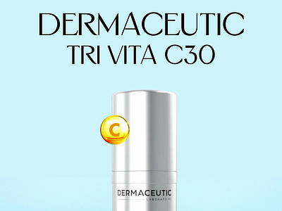 Dermaceutic Product Advert graphic design