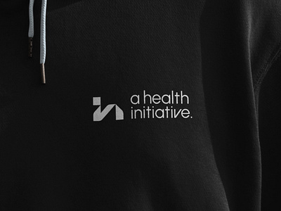 Geometric Branding for a Health Initiative athleisure bold fonts brand identity branding contemporary custom logo geometric graphic design health hi logo ih letters logo design minimalism modern personal growth progression sportswear startup transformation visual identity