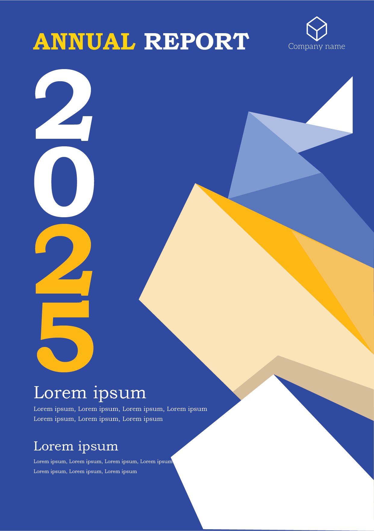 Annual Report Cover Sample by Kanimozhi on Dribbble