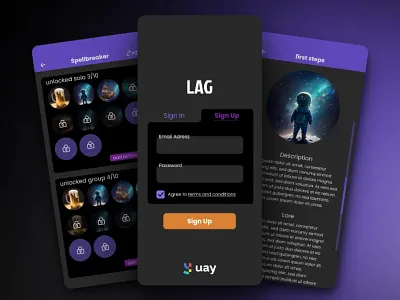 Live action gamification branding design graphic design ui ux