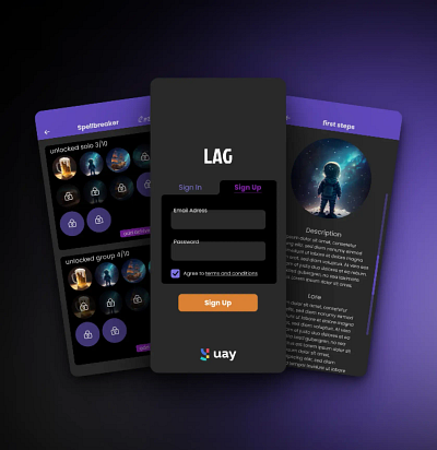 Live action gamification branding design graphic design ui ux