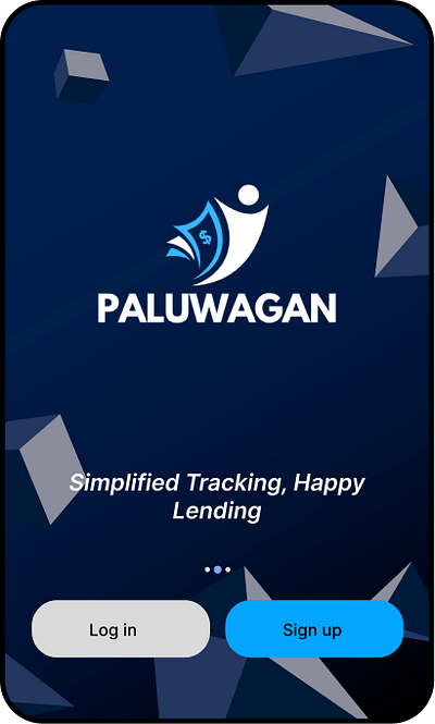 Paluwagan - Lender Tracking App app application branding design figma lending logo mobile app mobile ui tracking ui ux