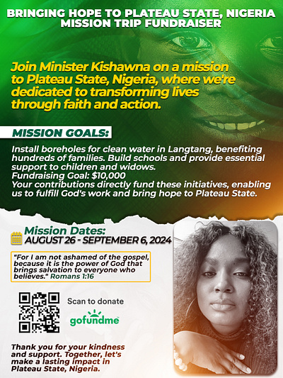 Bringing hope to Nigeria flyer