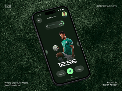 Soccer Skill Tracking App branding design graphic design interactive design mobile app design ui uidesign user experience user interface uxdesign