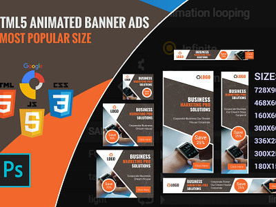 Shoping - HTML Animated Banner Ads