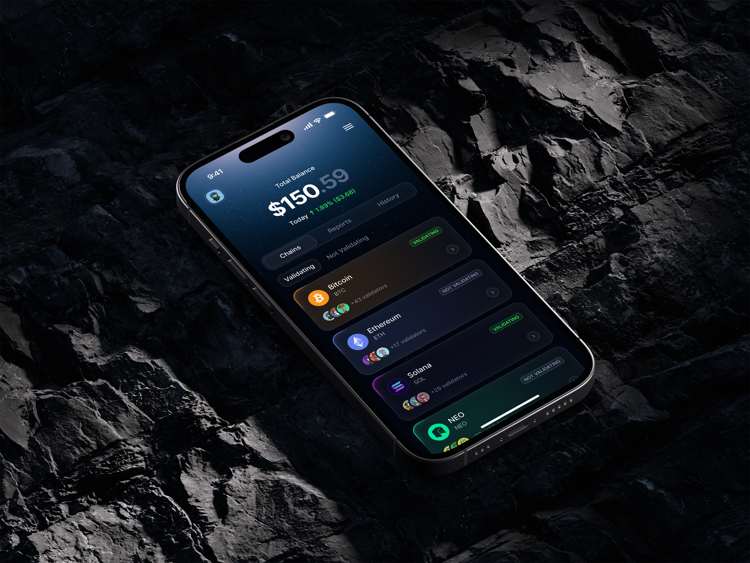 Example of App UI Interface