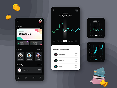 Fintech Dashboard | Dashboard | Fintech application dashboard fintech fintechapp fintechdashboard