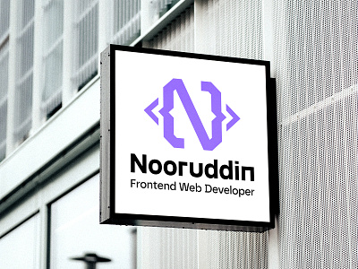 Nooruddin Visual Identity Design brand identity branding brandmark creative logo graphic design kashif ali samo kashif creatives logo logo inspiration logomark logotype minimal logo modern logo visual identity web developer