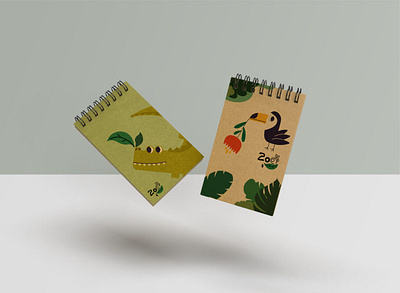 animal notebook design branding design graphic design illustration logo ui vector