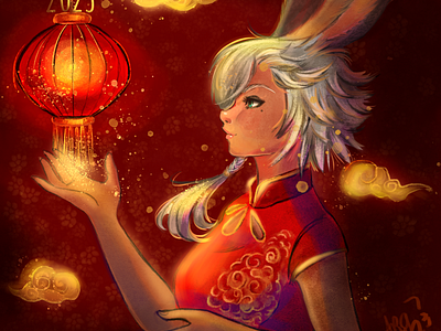 Festival Lunar digitalart fanart finalfantasy illustration