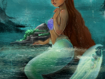 Ariel ariel digitalart disney fanart mermaid