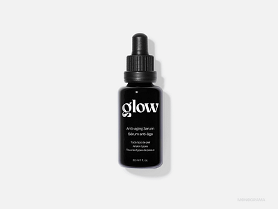 GLOW: Brand in Action brand branding cosmetics logo logo design mockup packaging