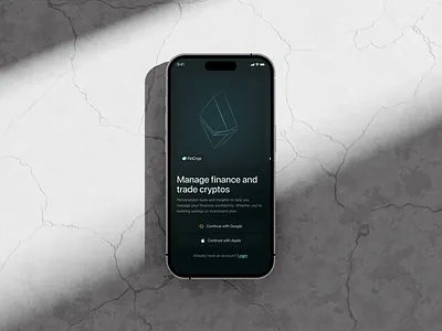 Web2 + Web3 Fintech Mobile app finance fintech investment mobile mobile app ui ux web3
