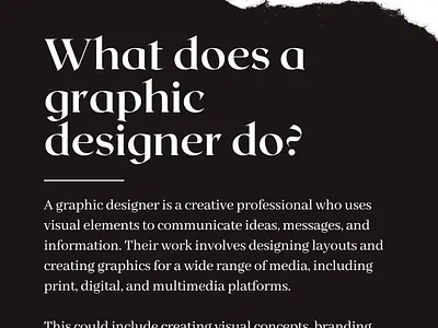 What Does a Graphic Designer Do? art art design design designer graphic design zach vinci