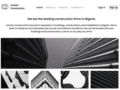 Building & Constructions app branding buildings construction design logo ui user interface ux website