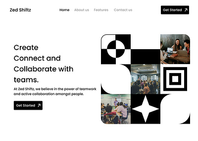 ZedShiftz Workspace branding design ui user experience user interface user interface design ux website work workspace