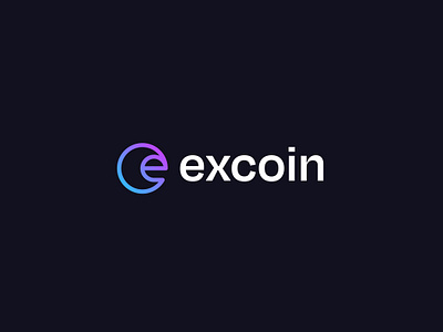 Excoin - Cryptocurrency Exchange Logo Concept brandidentity branding creative cryptocurrency cryptoexchange designinspiration digitaldesign dribbble futuristic graphic design logo minimalistdesign modernlogo typography