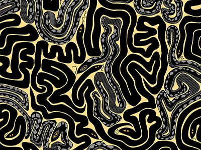 Black Diamondsss illustration pattern