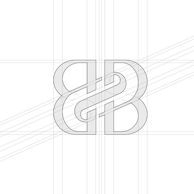 B+B Monogram For sale brandidentity branding design graphic design logo monogram typography