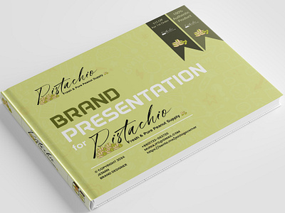 PISTACHIO I BRAND PRESENTATION I BRAND IDENTITY brand identity branding design graphic design illustration illustrator logo logo design ui vector