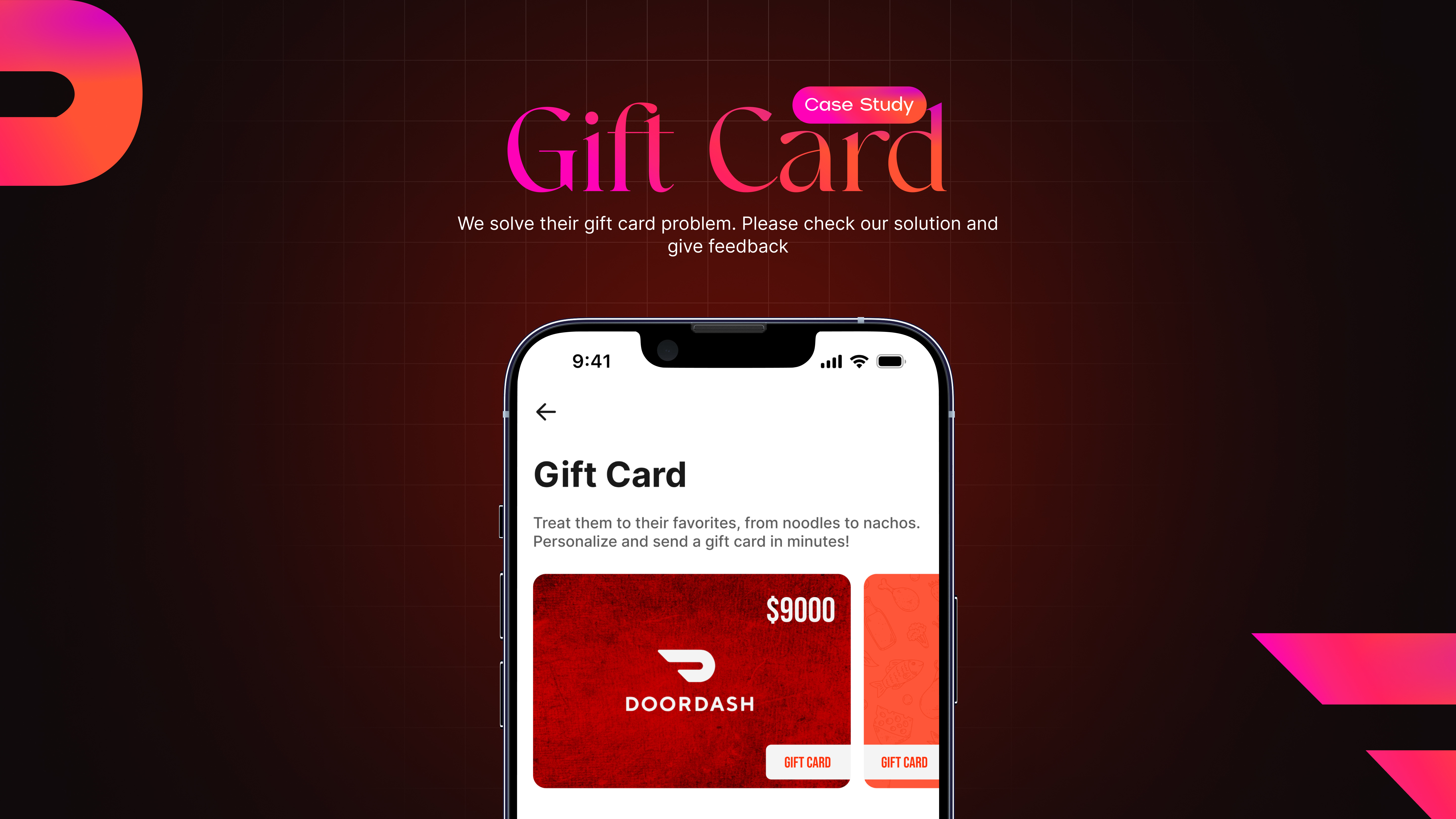 Example of Custom Mobile App UI/ UX Design
