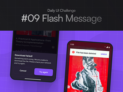 Daily UI Challenge #09/100 ai app design artificial intelligence bottom sheet branding button daily ui day 09 design experience design flash message interactiondesign interface design mobile design pop up overlay product design snack bar ui uiux design ux