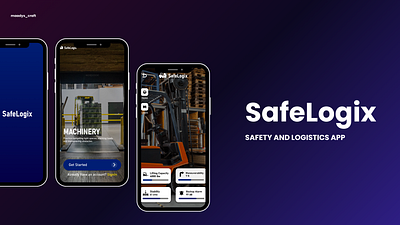 Safelogix - Logistic AR App augmented reality design logistics safelogix safety unity ux virtual reality