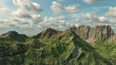 3D terrain of Swiss-Lichtenstein mountains 3d berg environment hiking hills land landscape lichtenstein max maya model mount mountains realistic swiss switzerland terrain turbosquid valley wandern